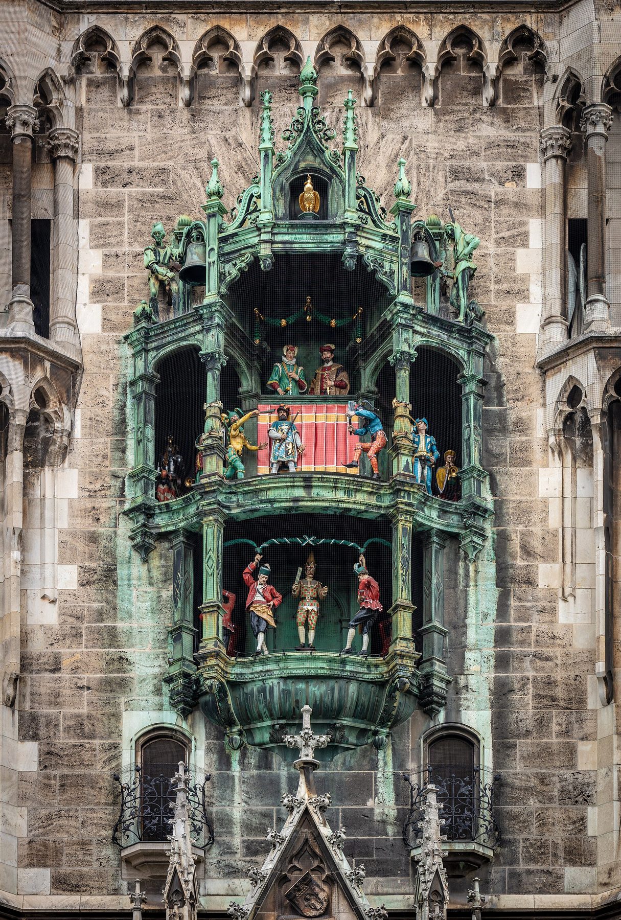 Neues Rathaus on Marienplatz, Munich